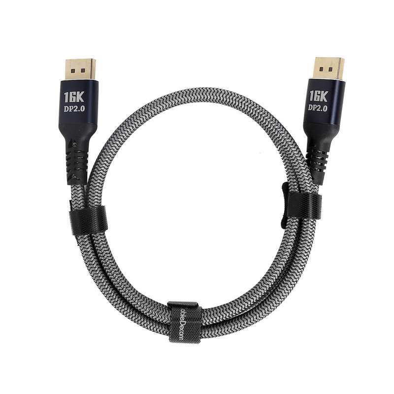 Displayport 2.0 Cable DVI HD Adapter Line 16K at 60Hz