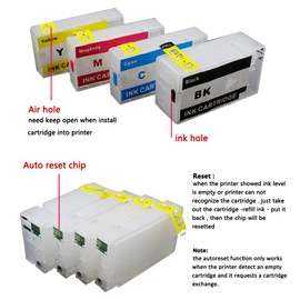 UPink PGI-1200XL PGI1200 Empty Refillable Ink Cartridge Compatible for Canon MAXIFY B2020 MB2010 MB2110 MB2120 MB2320 MB2050 MB2350 MB2710 MB2720 MB2700 Printer