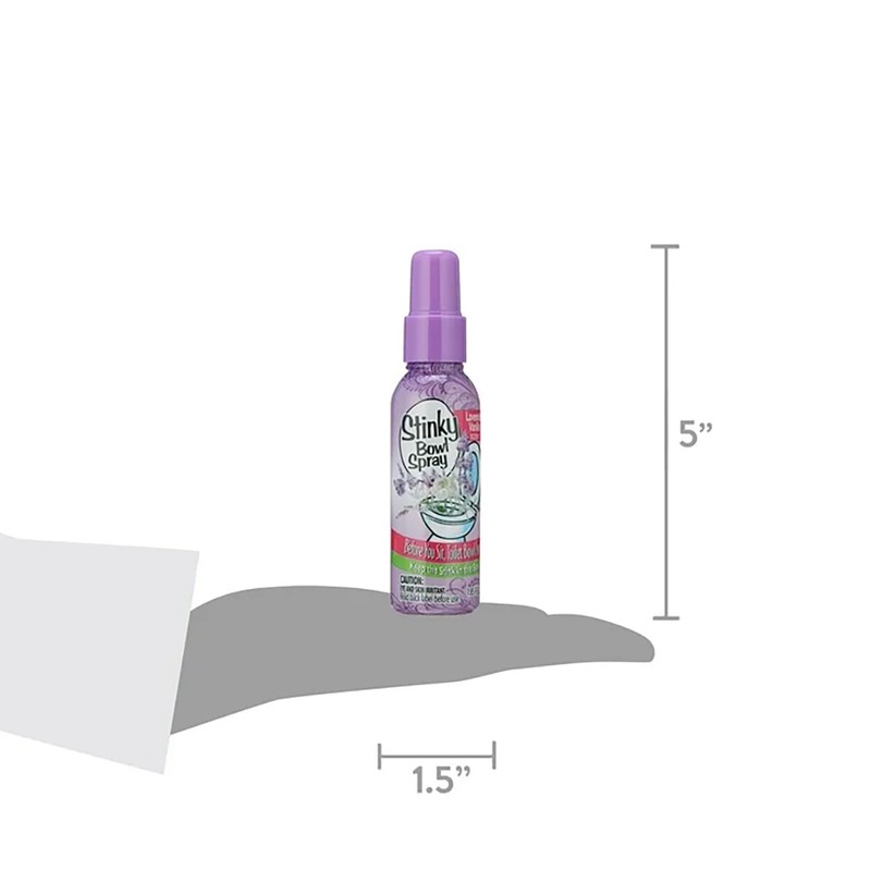 Set of 4 Stinky Bowl Spray 1.85oz - Before You