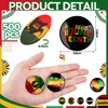 Kenning 500 Pcs Juneteenth Button Pins Bulk Juneteenth Freedom Day
