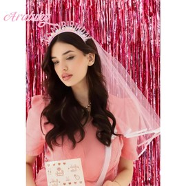 Araluky Happy Birthday Headband for Women, Its My Birthday Headbands for Girls, Pink