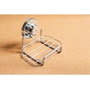 BlissHome Lock 'n Roll Suction Cup Soap Dish: No-Drill, Rust-Resistant