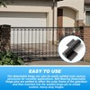 Zonon 4 Heavy Duty Hinges 5mm Thick Steel Weldable Hinges