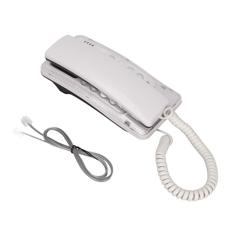 KXT‑438 Wall Mounted Home Phone Corded Telephone with Redial Quick