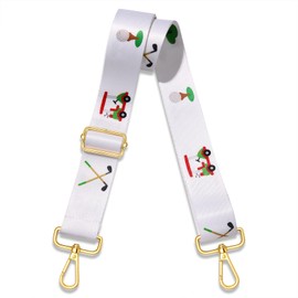 NVENF Game Day Purse Strap Replacement Baseball Basketball Soccer Golf Crossbody Shoulder Bag Straps for Stadium Clear Purse (Style H)