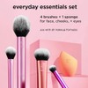 Real Techniques, Everyday Essentials, Set de Brochas de Maquillaje con