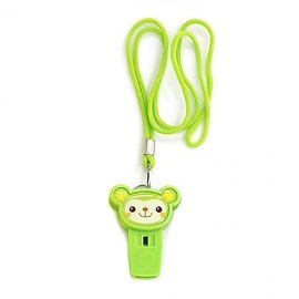 Gakkum Anti-Lost Whistle Monkey for Infants (Lime Green) (NO.750) Baby Safety Product For Outing 2ea