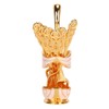 6Pcs Coffee Dessert Fork Set Metal Swan Base Holder Dessert
