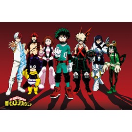 My Hero Academia Line Up Maxi Poster