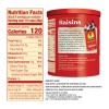 Sun-Maid California Sun-Dried Raisins - 13 oz Resealable Canister -