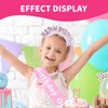 Xdealcozyxc 3 Pcs Birthday Girl Headband Set, Happy Birthday Headband