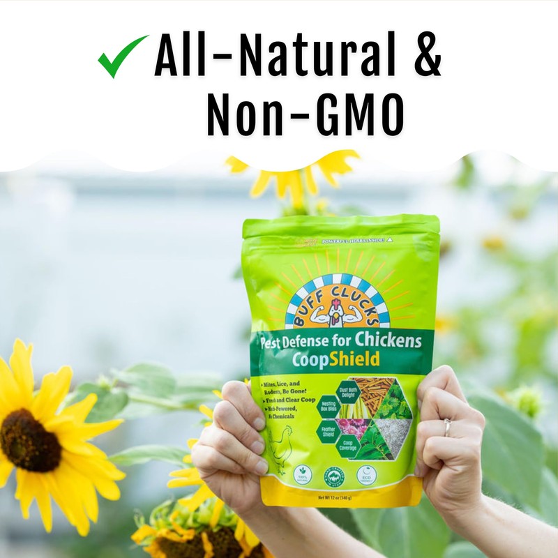 Buff Clucks Dust Bath Herb Blend for Chickens - Keep