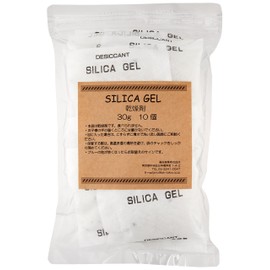 Takasago Sangyo Mikata Desiccant Silica Gel Dehumidifier 10 Pieces, 1.1 oz (30 g) x 10 Pieces, Made in Japan