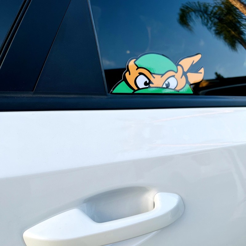 Ninja Turtles | TMNT | Car Peeker Decal | Pick