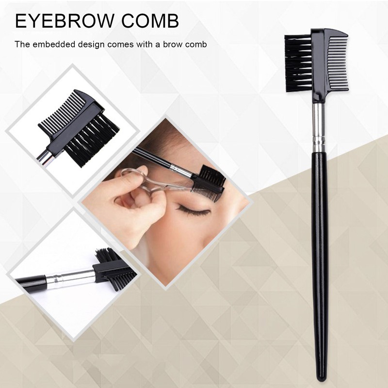 8pcs / set Eyebrow Razor Eyebrow Trimmer Shaver Comb Clip