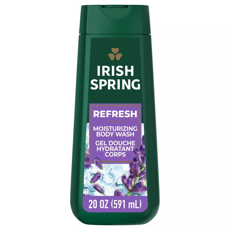 Irish Spring Body Wash, Refresh, Epsom Salts & Lavender Scent,