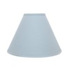 Aspen Creative 32267 Transitional Hardback Empire Shaped Construction Light Blue,