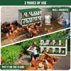 Chicken Nesting Boxes, 8 Compartments Nesting Boxes, Metal Chicken Laying