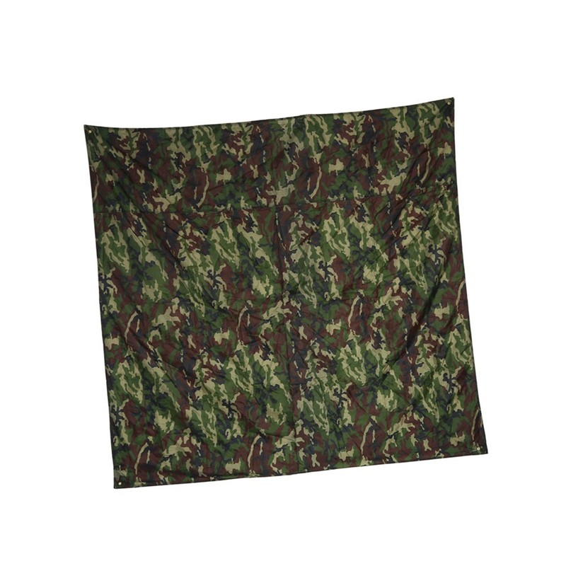 Camouflage Outdoor Portable Lightweight Rainproof Mat RainTent Tarp Shelter (3*2.9m)
