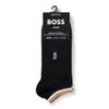 BOSS Mens 2P AS Uni stripe CC Two-pack of ankle-length