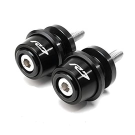 MOWOK Swingarm Spool Slider Fits For YAMAHA R7 YZFR7 YZF R7 2021 2022 Motorcycle Accessories Stand Screws (Black)
