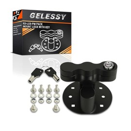 RX-LOX-PM Pack Mount Lock with Keys Compatible with Rotopax Locking Mount LOX-PM Fuel Pack or Storage Box and Water Pack Gas Can Mounts and Fuelpax Standard Pack