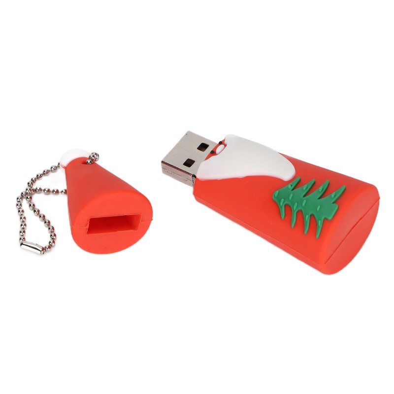 U Disk Durable Strong Compatibility Cute Santa Claus USB 2.0