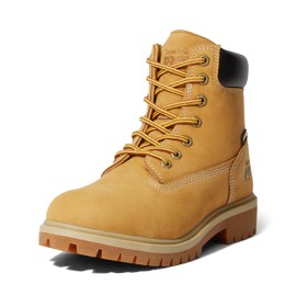 Timberland PRO Women's Direct Attach 6 Inch Soft Toe Insulated Waterproof Industrial Work Boot, Wheat, 8.5 W
