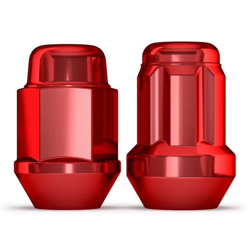 White Knight 40700SRDT Red Wheel Lock, 4 Pack, 12mm x