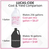 LUCAS-CIDE Salon & Spa Disinfectant, Multipurpose Surface Sanitizer, Bundle with
