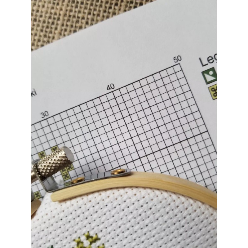 Unbranded Counted Cross Stitch Happy St. Patrick's Day Shamrocks Pattern