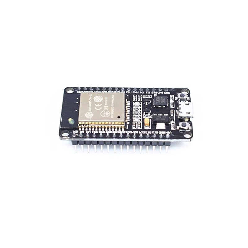 Robojax 30pin ESP32 Development Board WiFi+Bluetooth Ultra-Low Power Consumption Dual