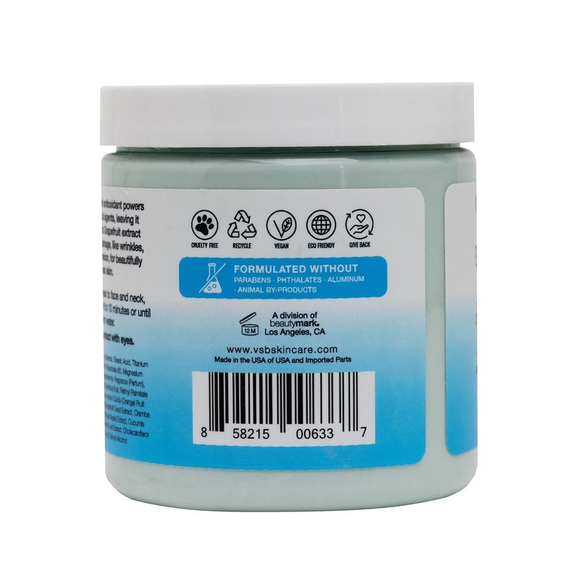 Deep Pore Exfoliating Face Mask with Blue Sea Kale Grapefruit
