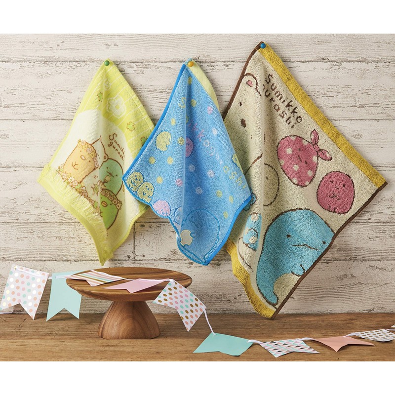 Marushin 6575009300 Sumikko Gurashi Hand Towel, 100% Cotton, 100% Cotton
