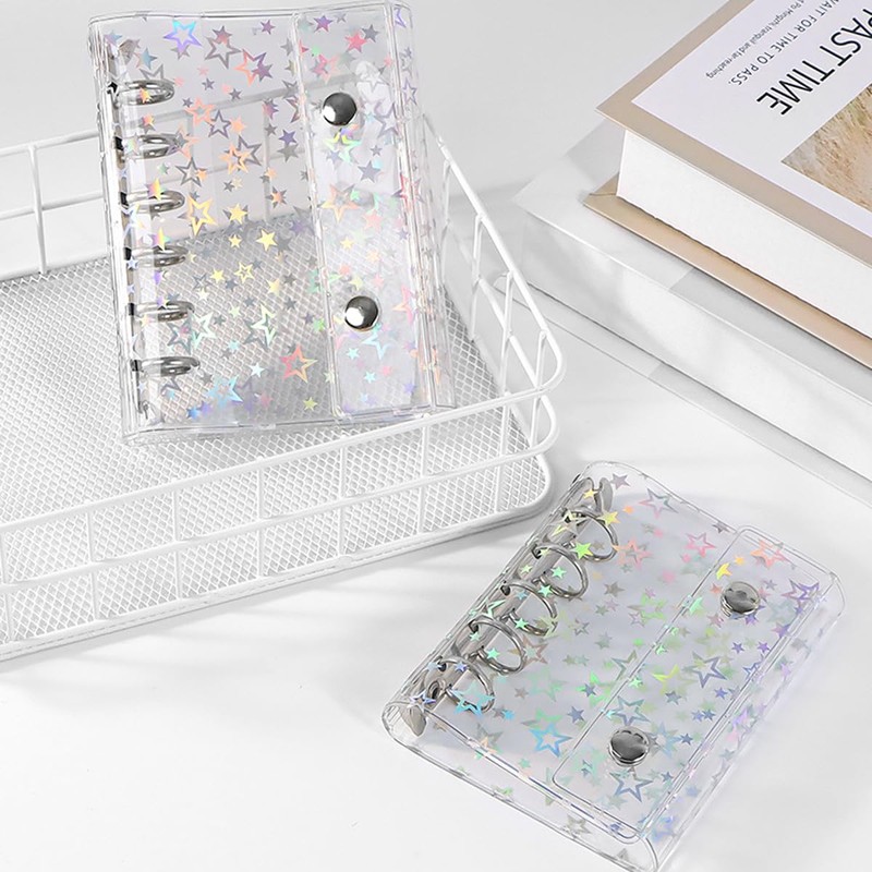 CHYG Transparent Seal Binder for Girls, Removable M5 Cute, Sticker