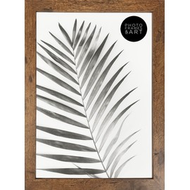 pf+a A4 Windsor Rustic Wooden Effect Certificate Frame - Glass Premium A4 Picture Frame - Modern A4 Wooden Photo Frame