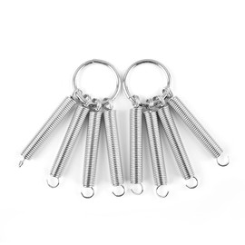 Multisland 1 Pair Tire Chain Tensioners Snow Chain Tensioners Lawn & Garden Tractor Tire Chain Tighteners for Lawn Mower, Tractor Rider and Snow Blower(18x7.5-8,18x8.5-8, 18x9.5-8, 20x8.0-8, 20x10-8)