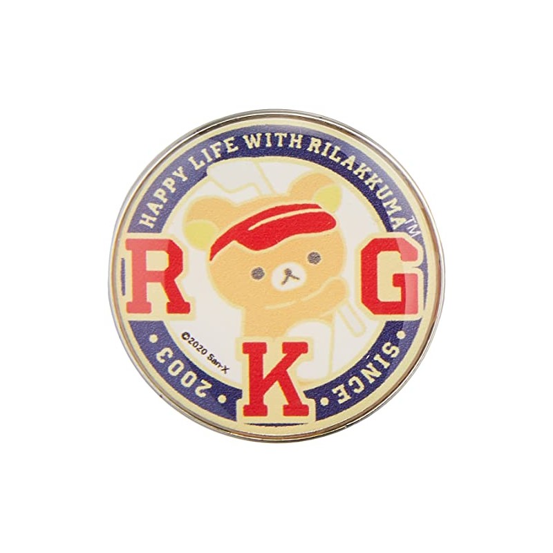 LITE T-221 Rilakkuma Pitchfix Marker, 1.0 inches (25.0 mm), Rilakkuma