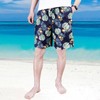 Hawaiian Vacation Mid-Length Shorts (4 Colors) LM-0668 Navy 2ea