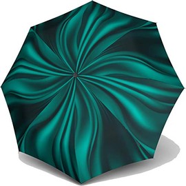 Knirps T.200 Duomatic Animal Pocket Umbrella – Automatic Open and Closing – Stormproof – Windproof – Animal Look T.200, Supernova Jade