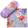Royal Arden 73565 Glasses Case, Purple, 6.5 x 1.6 x