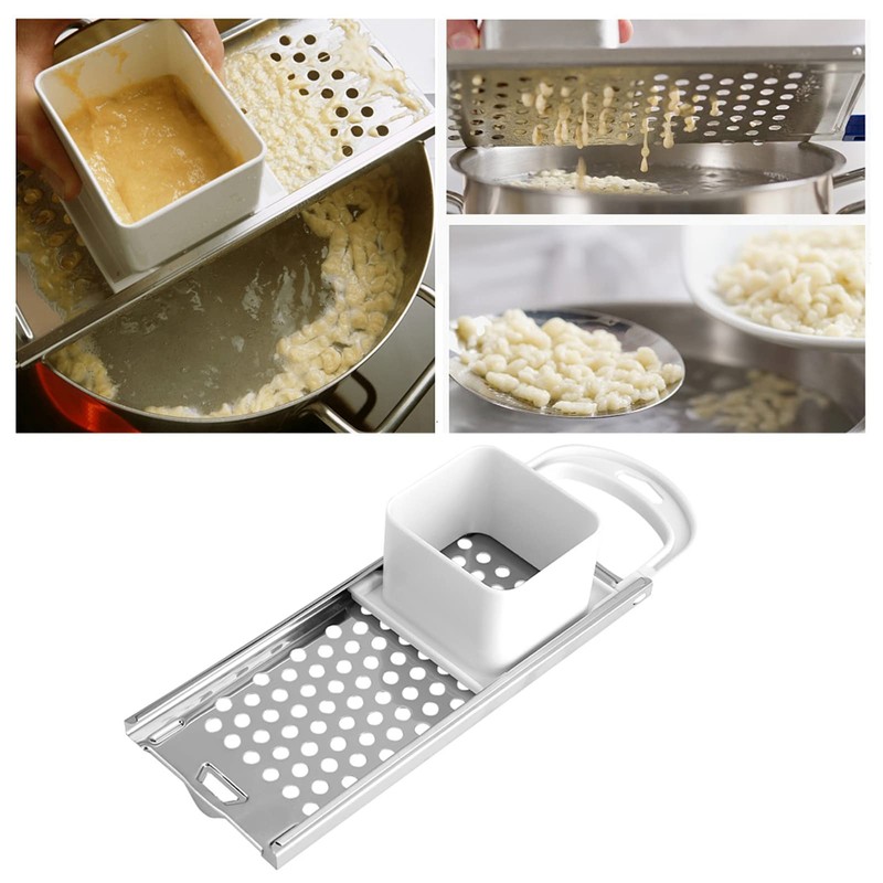 Stainless Steel Noodle Dumpling Maker Cooking Tool Spaetzle for Kitchen