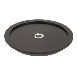 LP Record Weight Stabilizer Noise Reduction Portable Universal Turntable Disc Record Clamp for Vinyl Record Players Black