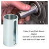 Gas Engine Pulley Crank Shaft Sleeve Adapter Steel Construction Crankshaft