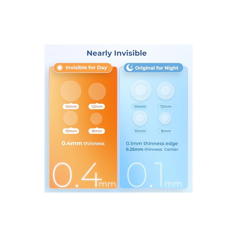 Ultra-Thin Hydrocolloid Pimple Patches - 504 Count