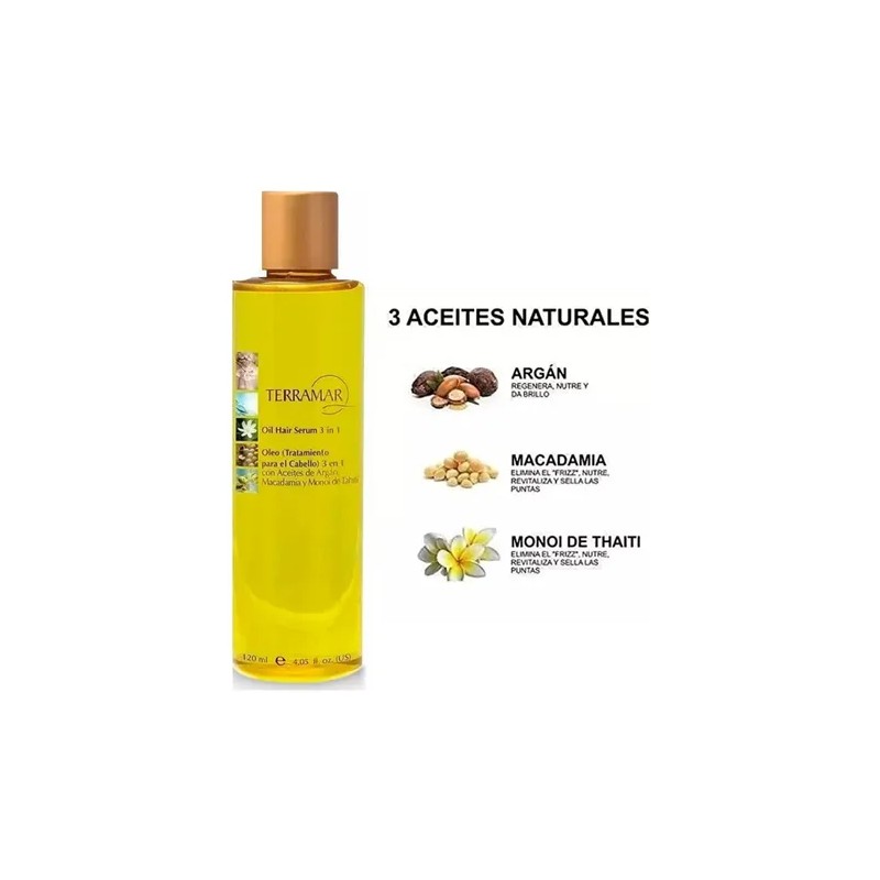 Aceite Óleo Terramar 120 Ml Capilar Restaurador /sarg