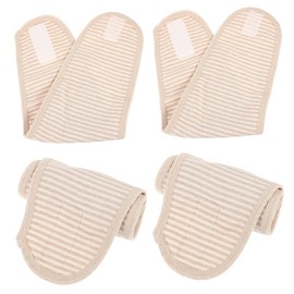 VICASKY 4pcs Cotton Belly Bands Breathable Navel Protectors for Newborns Soft Cotton Material for Abdomen Coverage for Comfort and Warmth for Daily Use