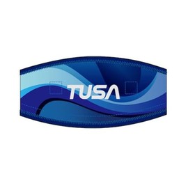 TUSA TA-5008 Scuba Mask Strap Cover (Blue)