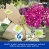 Avery A4 Glossy Rectangle Labels - Product Stickers - Small