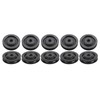 10Pcs Universal Pulley Wheel Fitness Hoisting Equipment Accessories Nylon Bearing